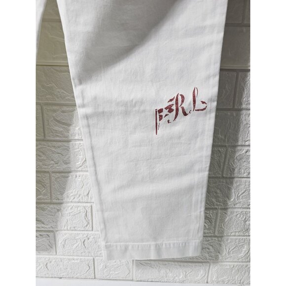 Polo Ralph Lauren Cotton Chino Pants Sailing Sailor Yacht Boating Artist Drawing - Picture 9 of 16